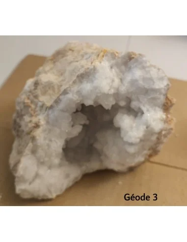Geode quartz du Maroc