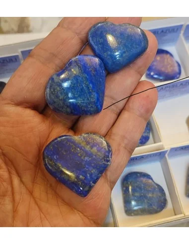 Coeur en Lapis-Lazuli d'Afghanistan – Pièce...