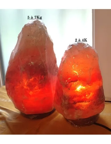 Sel de l'Himalaya Lampe
