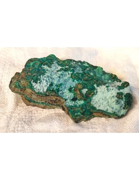 Turquoise, malachite, adamite brute