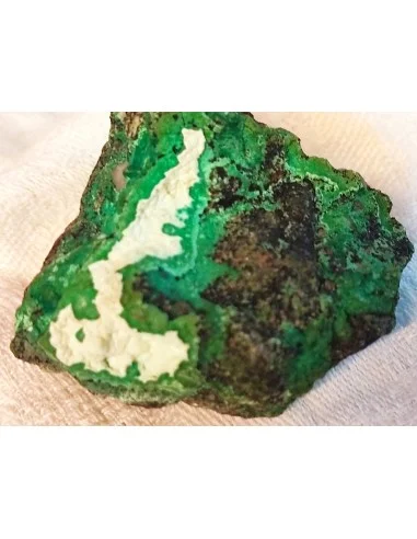 Géode de Turquoise, Malachite et Hemimorphite....
