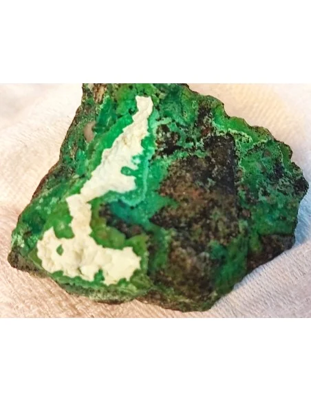 Géode de Turquoise, Malachite et Hemimorphite. Piece Unique des Etats-Unis