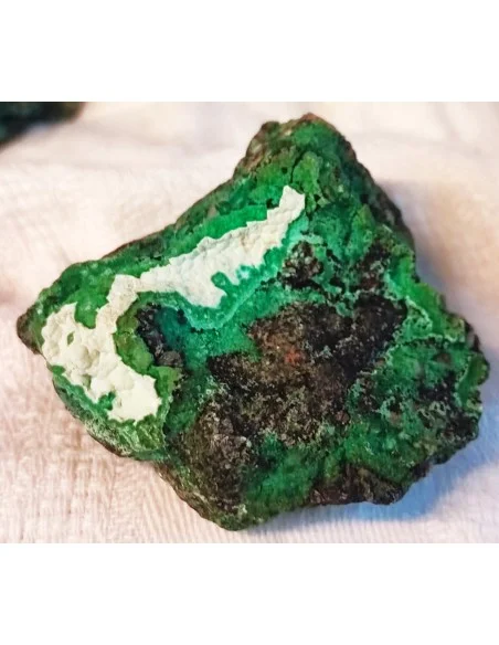 Géode de Turquoise, Malachite et Hemimorphite. Piece Unique des Etats-Unis