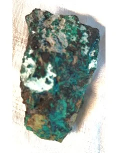 Géode de Turquoise, Malachite et Hemimorphite. Equilibre...