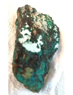 Géode de Turquoise, Malachite et Hemimorphite. Equilibre... 2