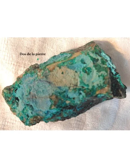 Géode de Turquoise, Malachite et Hemimorphite. Equilibre & Protection Celeste