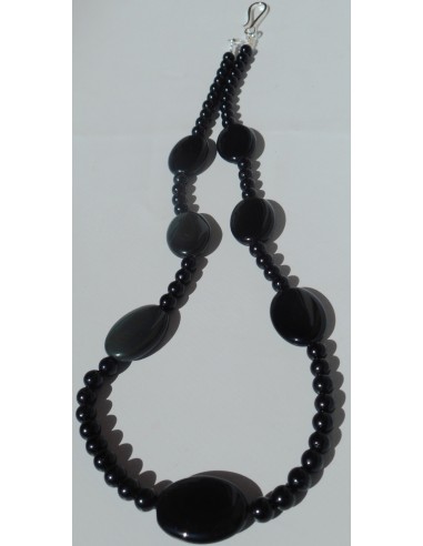 Obsidienne Oeil Celeste collier