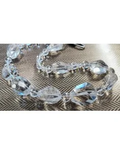 Manifique collier de  cristal de roche 2
