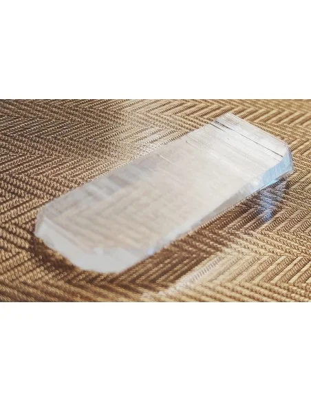 💎 Quartz Laser Bipoint Naturel – Brut et Authentique (7,3 cm / 31,3 g). Quartz Laser Bipoint naturel