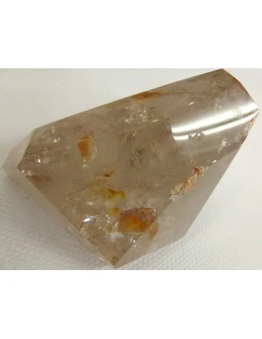 Galet tourmaline jaune avec rutiles