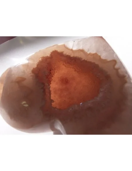 Coeur en quartz rose cristal