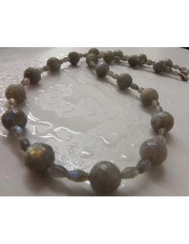 Collier labradorite  60cm