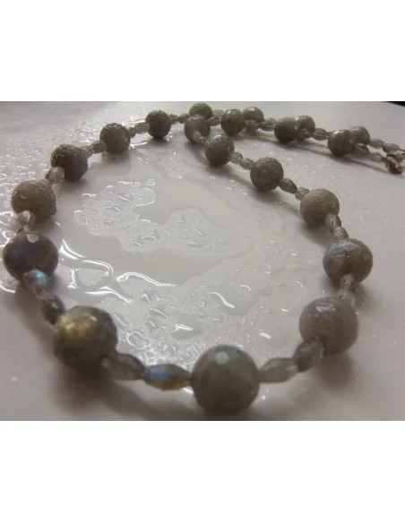 Collier labradorite  60cm