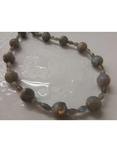 Collier labradorite  60cm