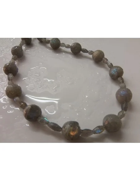 Collier labradorite  60cm