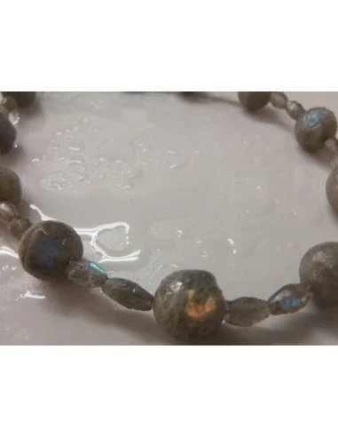 Collier labradorite  60cm