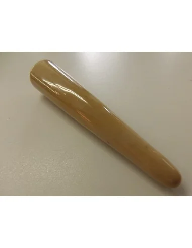 Bâton de massage Jaspe jaune