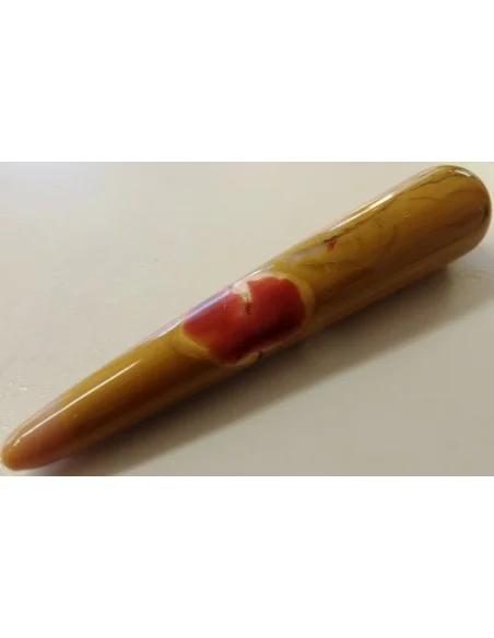 Bâton de massage Jaspe mokaite Bâton de massage Jaspe mokaite