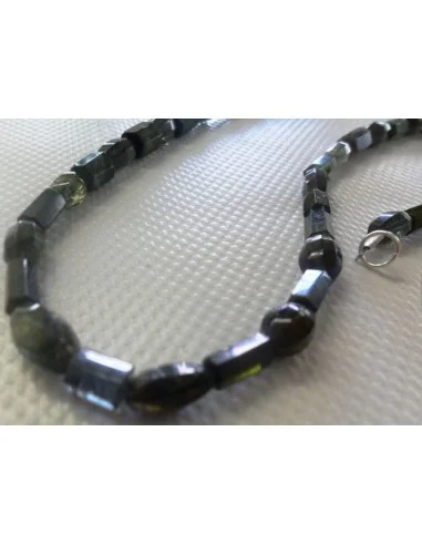 Magnifique collier tourmaline verte, bleue gemme