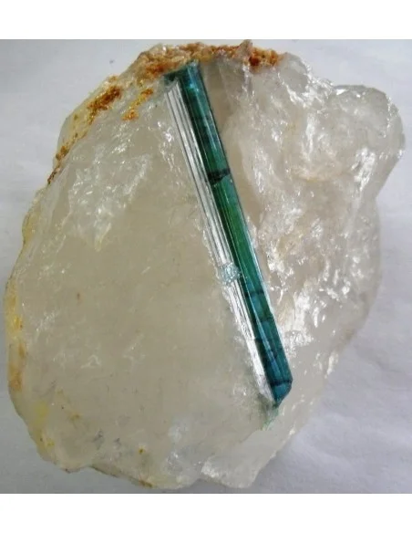 Verdelite sur gangue