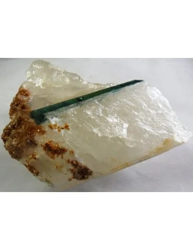 Verdelite sur gangue