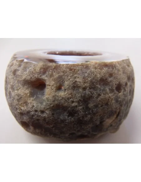 Agate eau cristalisations de quartz rose