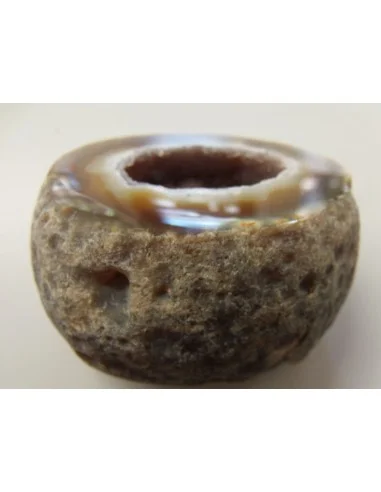 Agate eau cristalisations de quartz rose