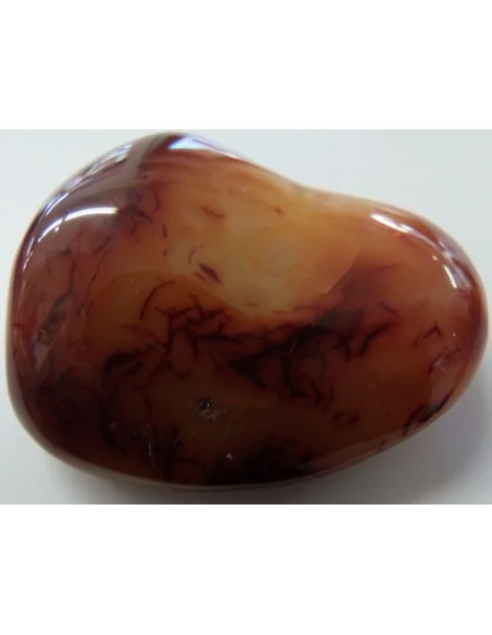 Agate eau cristaux rouge Agate eau cristaux rouge