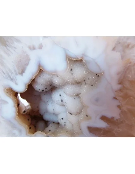 Geode quartz aurora