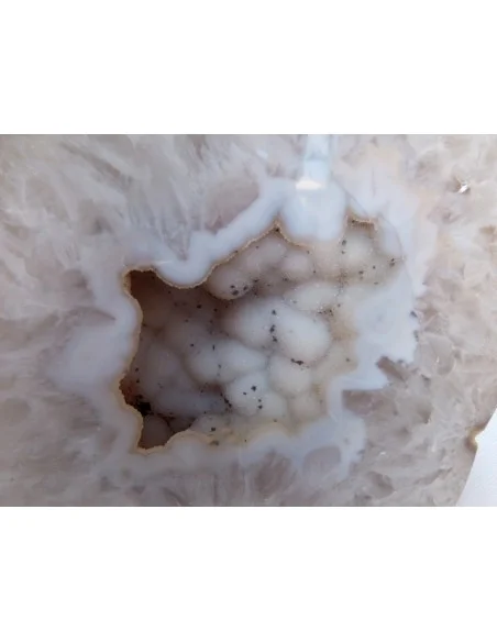 Geode quartz aurora