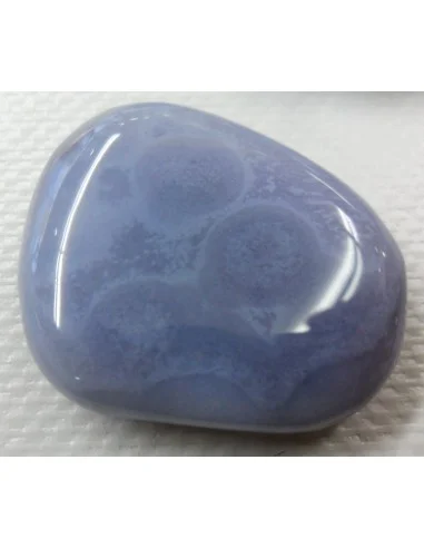 Agate bleu en galet