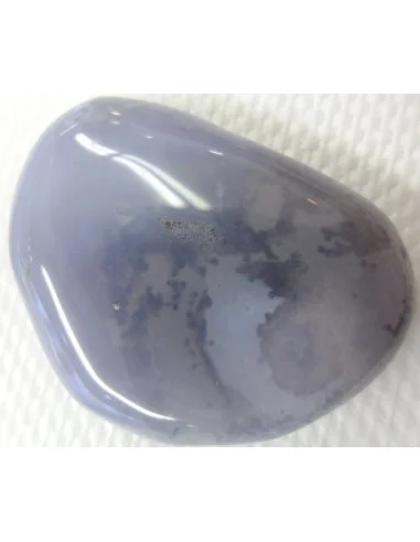 Agate bleu en galet