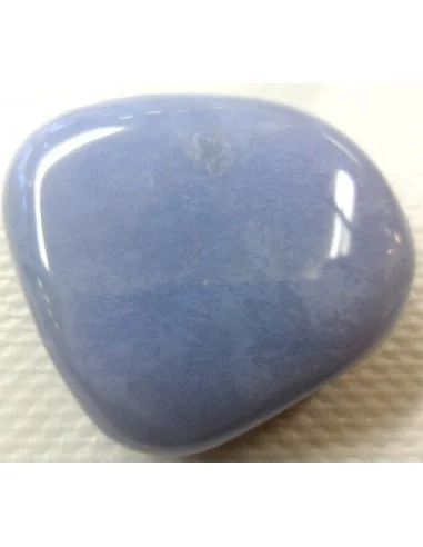Agate bleu en galet