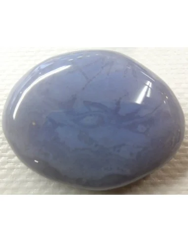 Agate bleu en galet