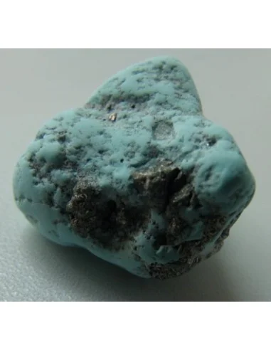 Turquoise avec pyrite percé