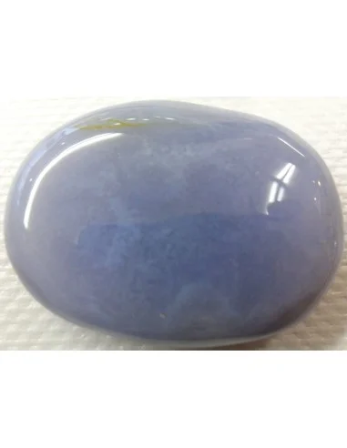 Agate bleu en galet