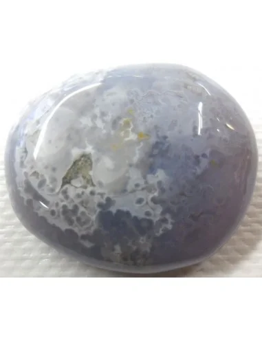 Agate bleu en galet