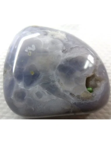 Agate bleu en galet
