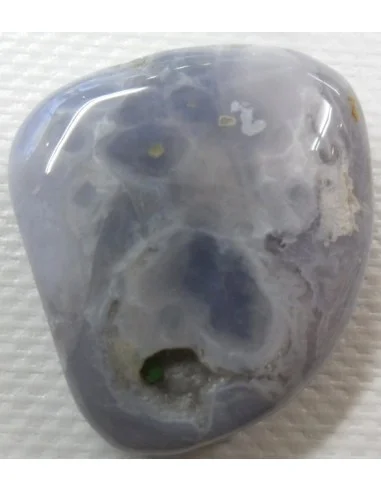 Agate bleu en galet