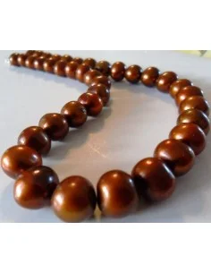Collier perles dorées  2