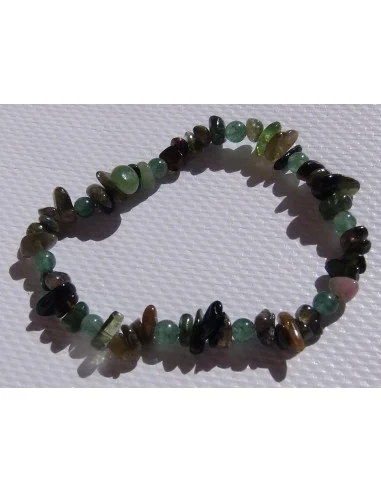 Bracelet tourmaines et aventurine