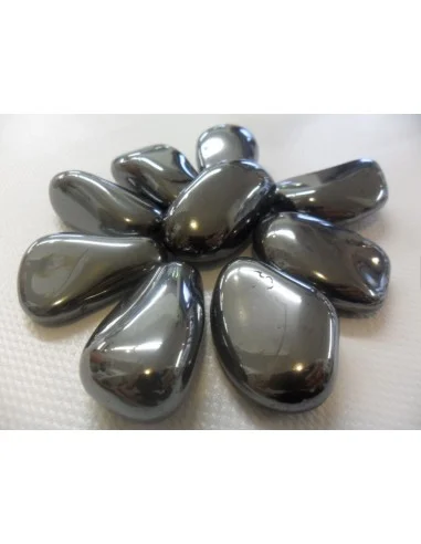 Hématite polis