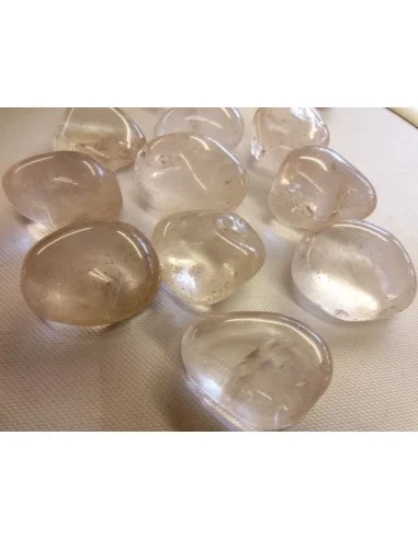 Grand galet en quartz