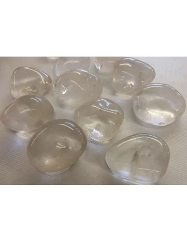 Grand galet en quartz