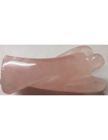Ange en quartz rose 9cm