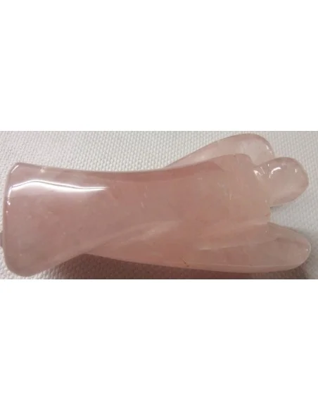 Ange en quartz rose 9cm