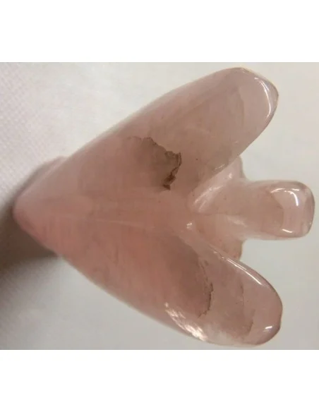 Ange en quartz rose 9cm