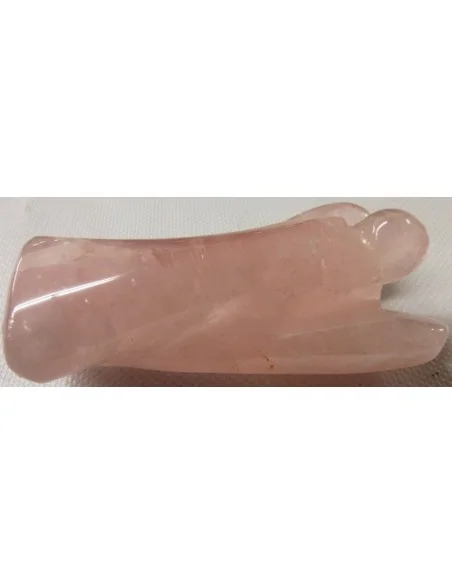 Ange en quartz rose 9cm
