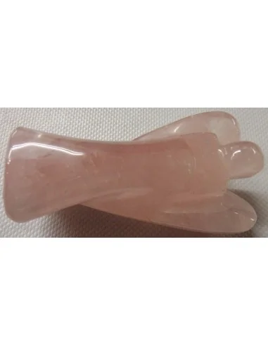 Ange en quartz rose 9cm