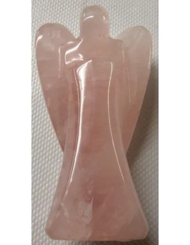Ange en quartz rose 9cm